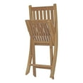 thumbnail image 5 of Modway Marina Outdoor Patio Teak Folding Side Chair in Natural, 5 of 6