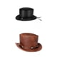 thumbnail image 1 of Stovepipe Top Hat Disfraz Mago Victoriano Boda PU Showman Negro+Stovepipe Top Hat Disfraz Mago Victoriano Boda PU Showman Marrón Zulema Sombrero de copa de mago, 1 of 8