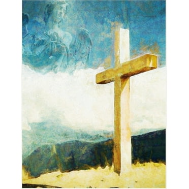 The Cross Christian Inspirational Notebook (Paperback)