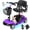 Purple, variant on Arshin Mobility Scooters for Seniors,4 Wheels Mobility Scooters Lightweight and Portable,180W 24V Motor,Suitable for Travel,Adults,Elderly(Purple)