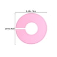 thumbnail image 2 of OFFIGAM 10Pcs Pink Plastic Round Closet Dividers for Hangers Wardrobe Clothing Rack Size Separators, 2 of 8