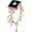 Rose Gold, variant on PINHEN Compatible with Apple Watch Ultra Band 42mm 44mm 45mm 49mm Series 9 8 7 6 5 4 3 2 1 Smartwatch Wistband Bracelet Strap Lucky Clover Bracelet for Women