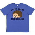 thumbnail image 3 of Inktastic I give great hedgehugs with Cute Hedgehog Youth T-Shirt, 3 of 5
