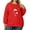 Red, variant on Women's Plus Size Christmas Wine Glass Printed Sweatshirt, Long Sleeve Casual Pullover Top, Holiday Celebration Graphic Fashion Hoodie,Green,4XL