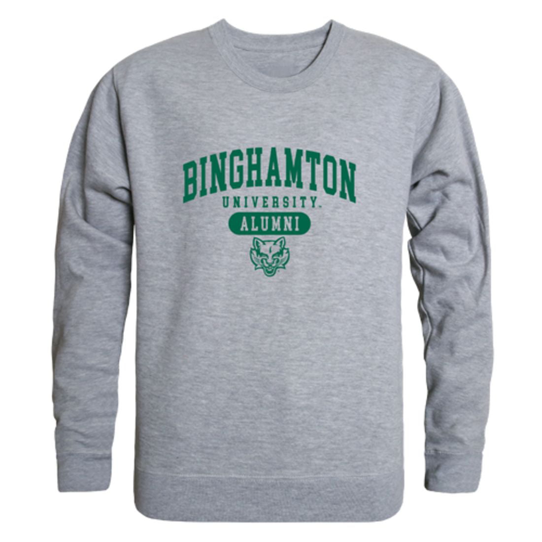 SUNY Binghamton University Bearcats Alumni Fleece Crewneck Pullover ...