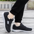 thumbnail image 3 of YOURDIARY Walking Shoes for Women Men Extra Wide Width Hook & Loop Elderly Shoes with Adjustable Strap Lightweight Breathable Easy On/Off, 3 of 9