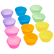 thumbnail image 3 of Paquete de 12 moldes de silicona reutilizables para hornear, 3 of 5