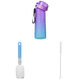 thumbnail image 1 of Botella Bebida 650ML Reutilizable Flavo Camping Senderismo Drinkware (+) Rojo Púrpura Azul, 1 of 9