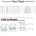 thumbnail image 3 of TFEOQRY Bras for Women Large Size Lace Gathering Underwear Bra Full Coverage Brassiere Tops Underwear Black, 3 of 3