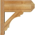 thumbnail image 3 of Ekena Millwork 8"W x 18"D x 18"H Olympic Rough Sawn Craftsman Outlooker, Western Red Cedar, 3 of 4