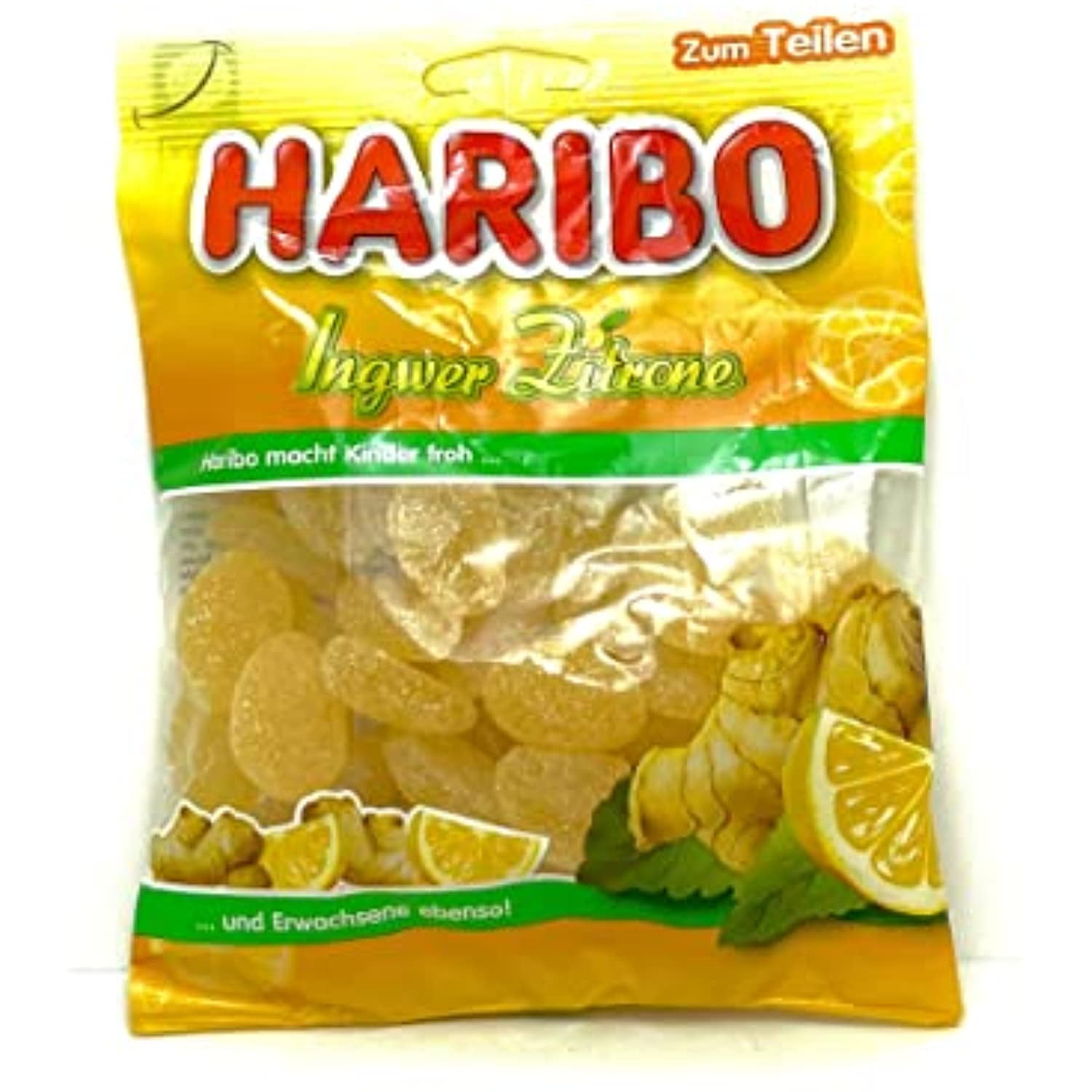 Haribo GingerLemon Gummi Candy 175G/6.17Oz