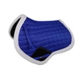 thumbnail image 2 of Protector de silla de montar para caballo, almohadilla absorbente de sudor, práctico y resistente al desgaste. Azul, 2 of 9
