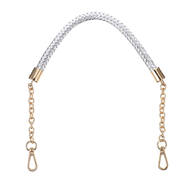 KAKOWELY Correa Decorativa Para Bolso Con Metálica Plata Para Carteras Y Bolsos