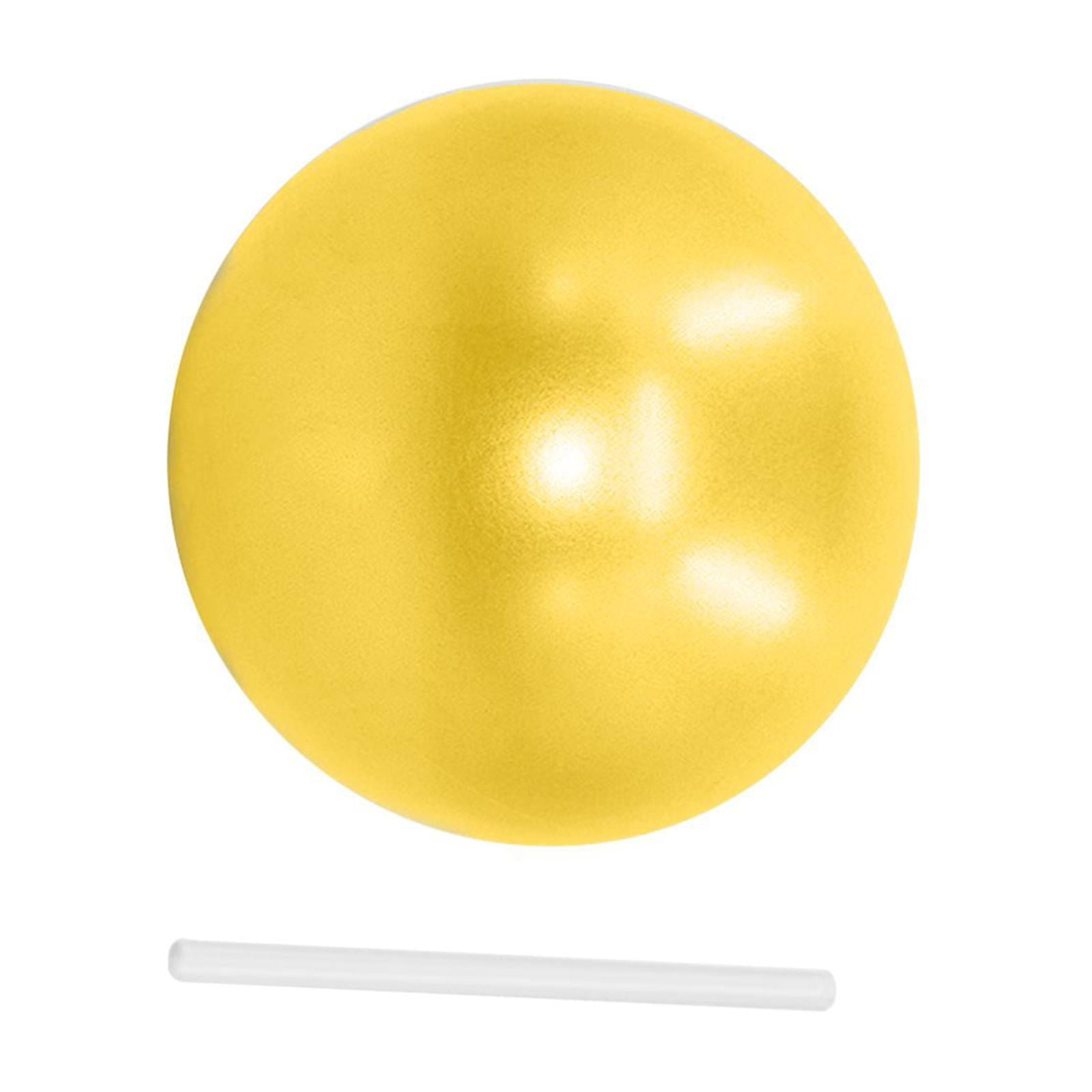 GARENDE 5xSmall Pilates Ball Heavy Duty Workout Ball for Home Gym Balance Yellow