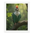 thumbnail image 5 of Paint By Numbers Kit for Adults Beginner - Exotic Bird Forest Perch Necklace DIY Canvas Painting Kits for Adults, Frameless Paint By Number for Adults for Home Wall Decor 16x20 Inch, 5 of 7