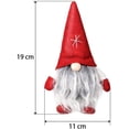 thumbnail image 2 of 3 Piezas Navidad Mini Papá Noel Hecho A Mano Felpa Muñeco De Nieve Muñeco De Juguete Figuras De Navidad Regalo De Cumpleaños Para Navidad Vacaciones Decoración Del Hogar MFZFUKR WLJ-2603, 2 of 5