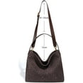 thumbnail image 7 of Kwuty Slouchy Suede Woven Hobo Bags Women Trendy Suede Purse Crossbody Crescent Shoulder Satchel Bag Top Handle Tote Handbag, 7 of 7