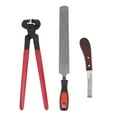 thumbnail image 1 of Horses Hoof Trim Set,Hoof Repair Tool Kit Professional Farrier Tool Kits Hoof Repair Tool Kit Seamless Integration, 1 of 12