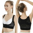 thumbnail image 1 of CHUANK Posture Corrector for Women Posture Correction Back Brace Spinal Support Shoulder Brace Gray L, 1 of 6