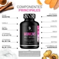 thumbnail image 3 of Multivitamínico para Mujer Mayor de 40 años con 90 Cápsulas. Ingredientes naturales: Colágeno, Inositol, Maca, Probioticos. Womens Mult Mature B Life., 3 of 6
