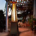 thumbnail image 1 of Pamapic 42000 BTU Stainless Steel Propane Patio Heater, 1 of 7
