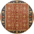 thumbnail image 1 of Ahgly Company Machine Washable Indoor Round Industrial Modern Brown Sand Brown Area Rugs, 3' Round, 1 of 7