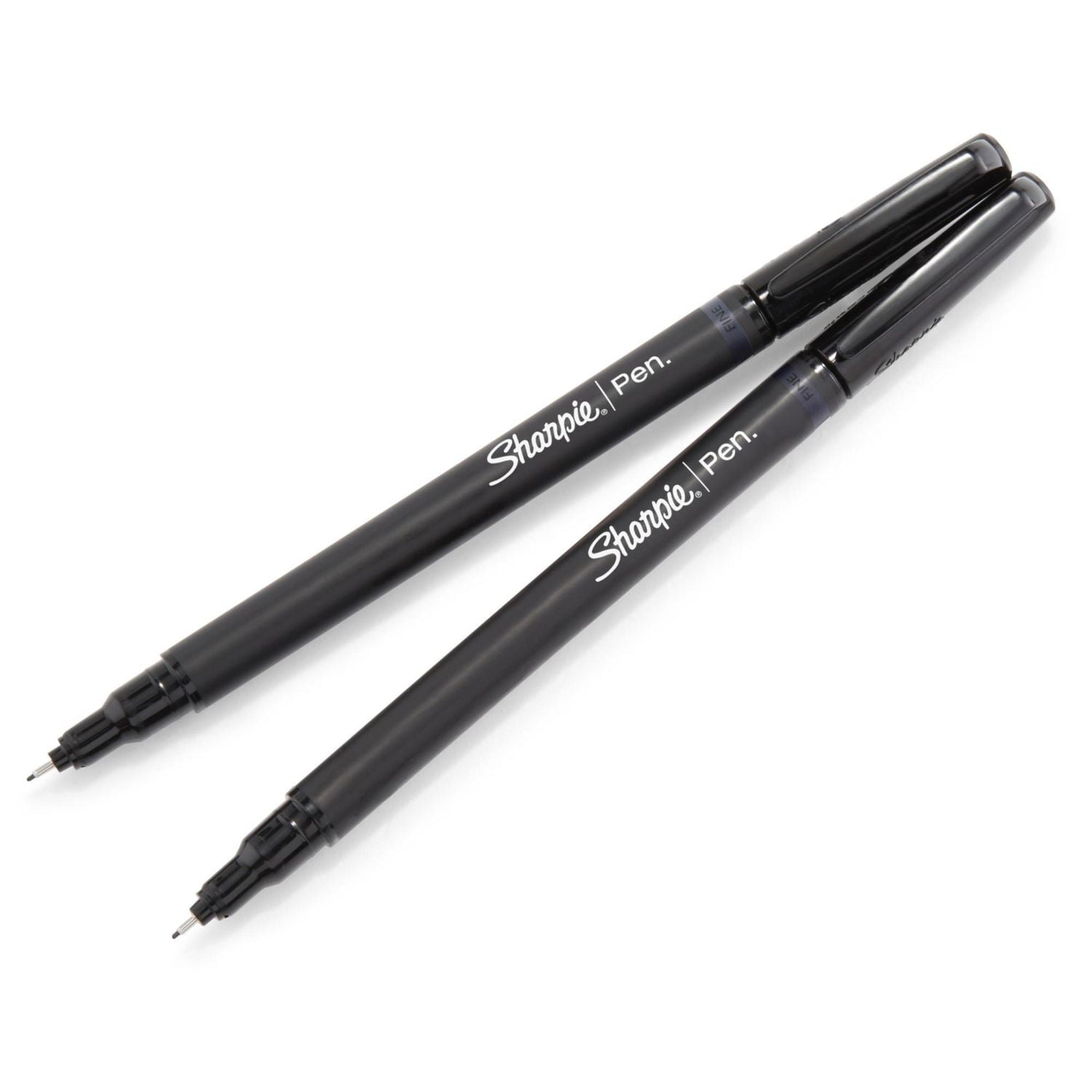 Stylos Sharpie, pointe feutre, pointe fine (0,4 mm), noir