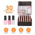 thumbnail image 3 of Bolsa organizadora de esmaltes de uñas KGMCARE portátil con funda de luz UV, 3 of 7
