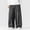 Black, variant on Men's Corduroy Harem Pants Loose Elastic Waist Wide Leg Tie-dye Trousers with Pockets
