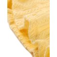 thumbnail image 5 of INSPIRE CHIC Women's Sweet Peter Pan Collar Button Down Soft Shirt Blouse Yellow S, 5 of 5
