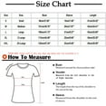 thumbnail image 3 of BLVB Women's Dressy Casual Blouses Business Casual Work Top Color Block Keyhole Short Sleeve Shirts Summer Clothes, 3 of 3
