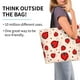 thumbnail image 2 of Balery Red Ladybug Bolsa Tote Estilo Estético con Cremalleras, Bolsa de Hombro, Bolsa de Compras Grande y Plegable, 2 of 8