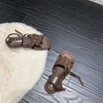 thumbnail image 1 of Zapatilla de verano para mujer, punta abierta, tacón plano, informal, para exteriores, para playa, de alta calidad, para mujer Gao Jinjia LED, 1 of 2