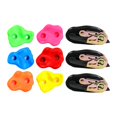 thumbnail image 3 of DYNWAVECA Climbing Holds Climbing Artificial Rocks Children Nonslip Grip Obstacle Course Training with Ratchet Straps Easy Installation 6 Climbing Holds, 3 of 10