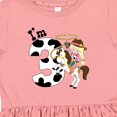 thumbnail image 4 of Inktastic I'm Three-cowgirl Riding Horse Birthday Girls Toddler Dress, 4 of 5
