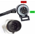 thumbnail image 3 of 5V 1/8NPT Air Fuel Pressure Sensor Stainless Steel Transmitter Sensor, 3 of 10