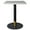 Light Wood Brown, variant on LeisureMod Round Dining Table with MDF Top and Powder-Coated Round Steel Black/Gold Base Kitchen Table, Seats 2-3 Person for Modern Home Vail Collection, Light Wood Brown