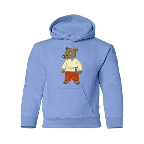 Bear With Clothing Hoodie Juniors -Image by Shutterstock, x-Large