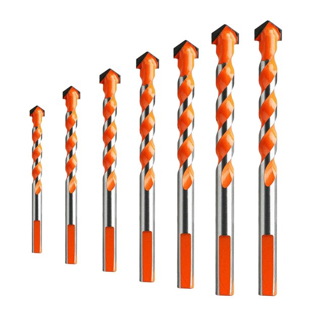 Juego de Brocas Sunnimix de 7 piezas Hss 6542 Brocas de perforación de cerámica multifuncional
