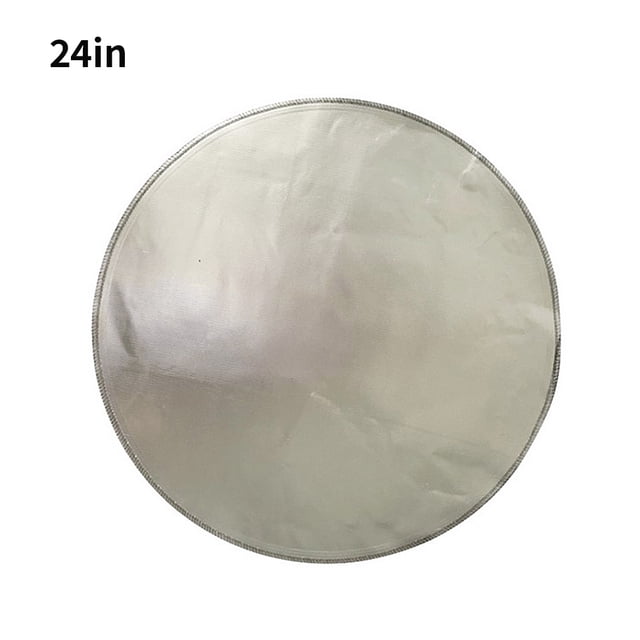 Wosthever Tapete para fogatas, tapete ignífugo y tapete de protección para cubierta de barbacoa, tapete resistente al fuego para protección de Jardín y Patio 24 Zoll