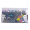 thumbnail image 1 of Rotulador de pelo suave soluble en agua de 24 colores, bolígrafo de acuarela, suministros de arte para estudiantes, bolígrafo de línea de gancho, pincel pintado a mano kaili Sencillez, 1 of 5