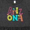 thumbnail image 4 of Inktastic Arizona Girls Toddler Dress, 4 of 5