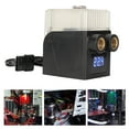thumbnail image 1 of Pompe de Refroidissement par Eau, Réservoir de Refroidissement Informatique Design Transparent 450L/H Connecteur 12V 4 Broches Filetage G1/4 Ultra Silencieux pour PC pour CPU pour Refroidissement par Eau Blanc, Noir, 1 of 7