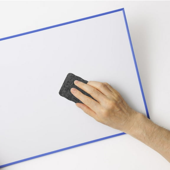 MLINS  5 Pcs Mini White Board Dry Erase Erasers for Whiteboard Grey