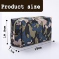 thumbnail image 2 of Bolsa de maquillaje pequeña para bolso, bolsa de viaje para cosméticos, bolsa de maquillaje, bolsa portátil versátil con cremallera, 2 of 5