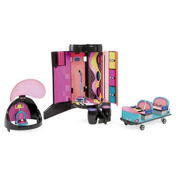 LOL Surprise OMG Remix: 4-in-1 Plane Playset with Music Studio, 50