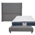 thumbnail image 1 of Colchón Matrimonial + Cabecera Toledo + Box Restonic DICASA Trust, 1 of 7