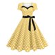 thumbnail image 1 of Vestidos de Fiesta de Cóctel para las Mujeres sin Mangas Cuello en V Vintage Impreso Vestido Elástico, Fiesta de Moda Y Vestido Casual, 1 of 9