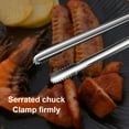 thumbnail image 4 of Grillzange, Edelstahl, Grillzange, Metall, Küchenpinzette, Servierzange (M), 4 of 5