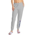 thumbnail image 1 of Champion Womens Powerblend Fleece Joggers, XL, Vertical Oxford Grey, 1 of 2